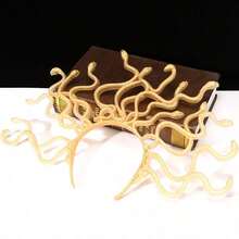 Medusa Snake Headband, Greek Goddess Headpiece, Handmade Vintage Costume Prop, Suitable For Halloween/Easter/Party Dress-Up, Stage Performance & Photography Decor, Perfect Gift (Minor Handcraft Imperfections Are Normal) - Multicolor - View 14