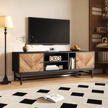 Television Stands & Entertainment Centers - Black+Natural - 查看 1