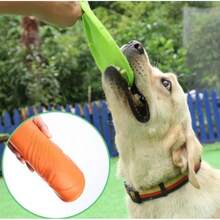 Dog Flying Disc, Durable Indestructible Rubber Dog Toy, Puncture Resistant & Bite Resistant Extremely For Medium Small Dogs NMXL - Green 1 Pcs - View 1