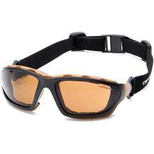 Lentes de  Protectoras Unisex, Resistentes para Trabajo y Exteriores - bronce, arena (lente antivaho bronce arenisca) - Ver 5