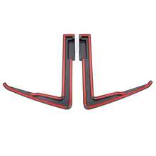 2 Packs Tail Window Heater Guard Trim. For Ranger 2023-2025 - ABS Black Trim Cover, Adds Stylish Interior Style, Easy Adhesive Installation - Rear Window Heating Wire Protection Cover - View 2