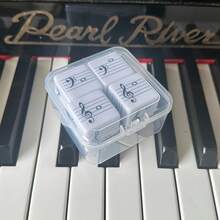 Large Size Creative Pentagram Musical Note Dice Set, 2pcs Treble Clef + 2pcs Bass Clef Pentagram Musical Note Dice (4pcs Dice, 24pcs Notes), Fun Musical Note Dice, Pentagram Musical Note Dice Learning Game Set, Music Theory Dice, Learn Pentagram Musical Notes Through Games - Four Large Musical Note Dice - View 13