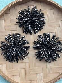 1 Set Patch Repair Supplies, DIY Clothing, Bags, Shoes, Hats, Decorations, Shoe Flowers, Brooches, Multi-Color, Requires Sewing - Shoe Flower - View 4