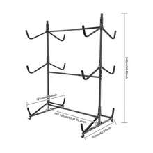 3 Tier Freestanding Kayak Storage Rack, Heavy Duty Kayak Storage Stand W/ Wheels - Default - View 4