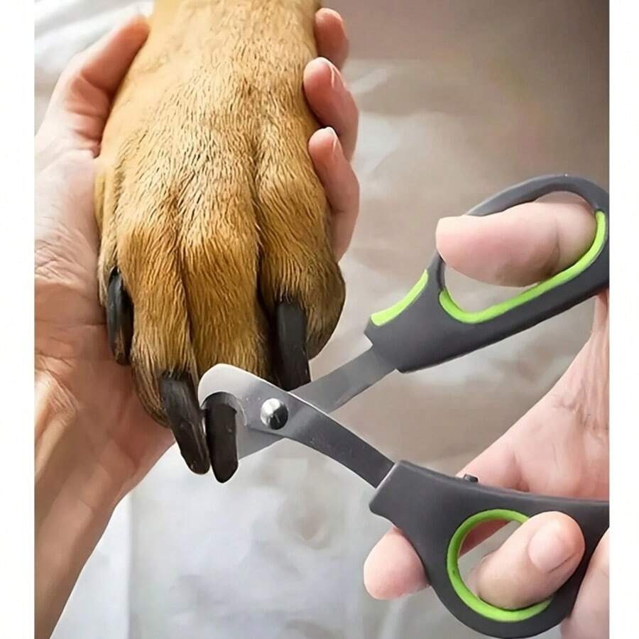1 Set Stainless Steel Pet Nail Clippers And Nail File, Suitable For Trimming Dog And Cat Nails, Suitable For Puppies, Easy To Use And Clean, For Daily And Holiday Use