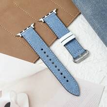 Lässiges Jeansband für Frauen 38/40/41/42/44/45/46/49mm Armband kompatibel mit 1-11 SE Ultra 3 2 Uhrenarmband - Ungeformtes Körbchen - Übersicht 13
