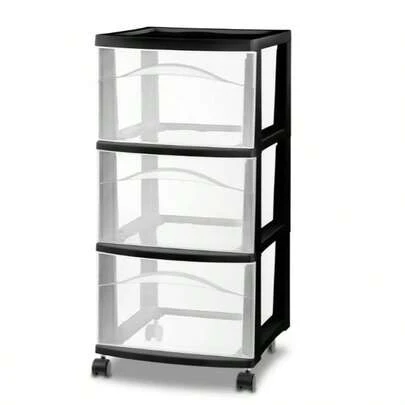3 Drawer Medium Storage Cart By Brightroom ™   For Home Organization