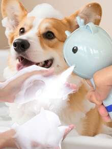 Automatic Pet Bathing Machine, Intelligent Foaming Device For Cats And Dogs, Home Use Pet Cleaning And Grooming Supplies, Suitable For Pet Shower, Cute Cartoon Pet Foaming Machine - View 5