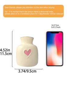 北欧极简现代设计师手绘浮雕心形树脂花瓶，非常适合装饰客厅咖啡桌或卧室床头柜，房间装饰，婚礼，家居装饰，节日必备，房间装饰，卧室装饰，婚礼，婚礼装饰，派对装饰，派对用品，家居饰品。 - A - 查看 8
