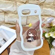 カラフルなウェーブ柄のTPUスマホケース。鮮やかなカラーリングとフルカバーの落下保護で、毎日のお出かけ、個性的なスタイル、通勤など、あらゆるシーンに最適です。 女の子キャラクターケース  11  17e 手机壳  17e 手机壳 家族、恋人、友人、そして子供たちへのプレゼントに最適です。  15 Plus/8/16/12/14 Pro Max/9A 5G/16 Plus/15/13 Pro Max/12 Pro/13/16 Pro Max/15 Pro/14 Plus/17e/ 13 pro/7a/9/11 Pro Max/17 Pro/10/17 Pro Max/17/9 Pro/8a 5G/10 Pro/12 Pro Max/11 Pro/14 Pro/Apple  Air/16 Pro/15 Pro Max/14/16e - ベビーブルー - チェックする 9