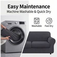 Bộ 2/3/4 tấm bọc ghế sofa co giãn, thân thiện với thú cưng, phù hợp với sofa 1/2/3 chỗ ngồi, sử dụng được quanh năm, có thể giặt máy, thích hợp cho phòng khách gia đình. - Hồng - Xem 11