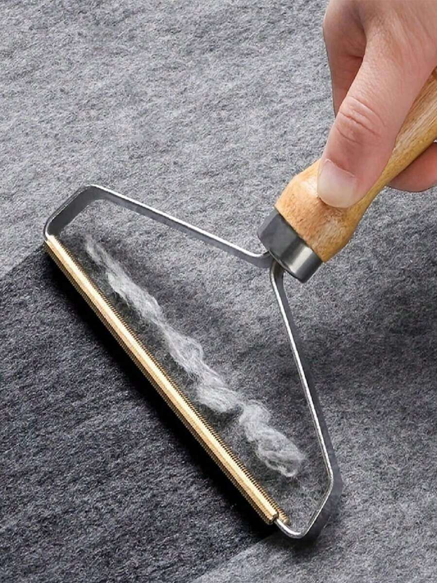 1个手动便携式除毛器,适用于去除衣物、沙发、地毯、毯子和宠物毛发上的绒毛。 - 多款式 - 查看 1