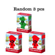Figuras de Bloques de Construcción de Anime en Caja Ciega, Luigi , Pequeñas Partículas de Dibujos Animados, Bloques de Construcción Ensamblables, Muñecos de Juguete, Regalos para Niños - 1 unidad aleatoria - Ver 9