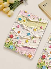 1 ốp lưng máy tính bảng họa tiết bãi biển và sao, tương thích với iPad Mini 4/5/6/7, Air, 9.7/10.2/10.5, Air 4/5, Pro 11 inch, thế hệ thứ 10, Air 11 inch (M3) 2025, (A16) 11 inch thế hệ thứ 11 2025, Air 8 (M4) 2026 (11 inch), Galaxy Tab A8 10.5 inch 2022. Tính năng: Khe cắm bút cảm ứng tích hợp, chân đế gập ba, bảo vệ cạnh mềm TPU, chế độ ngủ/thức từ tính, thiết kế tươi mới/sáng tạo/vui nhộn/cá tính/dễ thương. - Nhiều màu - Xem 2