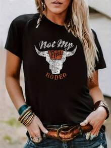 Women T-Shirts - Black - View 12
