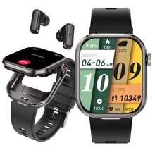 Smart Watches For Women Men With Earbuds 2.02" Big Screen Outdoor Smartwatch Fitness Tracker With Sleep Monitor 300mAh Big Battery Waterproof Smartwatch Answer/Make Calls For Phone Android - 查看 13