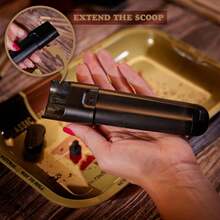 RAW Double Shot - 2 Cone Filler And Cone Loader - Stick Poker Included - For King Size Pre-Rolled Cones + Exclusive ESD RAW Mini Black Rolling Tray Keychain - ColorB - View 7