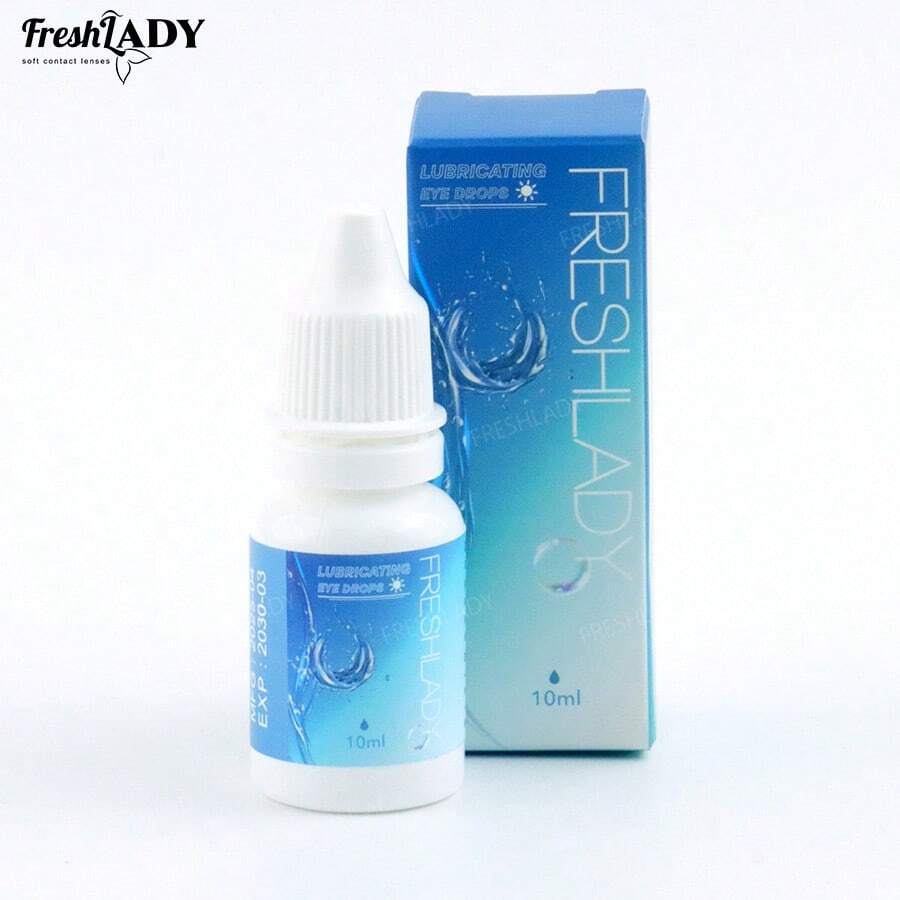 FRESH LADY Freshlady 10ml Eye Drops - Gentle Cleansing & Moisturizing, Relieving Dryness And Fatigue, Eye Care Formula, Long-Lasting Hydration Care For All Lens Types - one-size - View 1