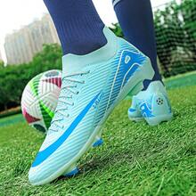 New Football Shoes For Student Competition Training, Low-Top Design, Long Studs Wear-Resistant & Anti-Slip, Suitable For Teens And Adults Unisex - Moonlight - View 11