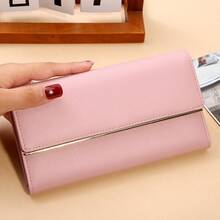 Large-Capacity 70% Off Wallet, Genuine Leather Wallet, Fashionable And High-End Women's Long Multi-Card Slot Wallet - Black - View 7