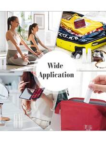 5/10/15ml Bow Tie Pattern Refillable Vacuum Lotion Dispenser Bottles, Compact Pump Head, Travel Makeup Essential, Foundation Vacuum Pump Bottle, Transparent Travel Size, Travel Cream Pump Bottle Set, Portable Airless Cosmetic Sample Container, Business Travel Essential, Convenient To Carry - Multicolor - View 6
