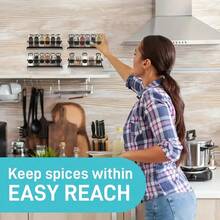 Wall Mounted Kitchen Racks - Or B 2 pièces - Voir 4