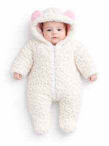 Maribaby Linens Baby Boy And Girl Teddy Bear Sherpa Fleece , Warm And Soft - Màu Hồng baby - Xem 7