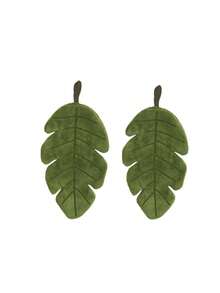 These Hand Towels Feature A Banana Leaf Pattern Design And Are Made Of Soft, Absorbent Coral Fleece. Perfect For Use In Bathrooms, Kitchens And Home Environments, They Are An Excellent Gift For Plant Lovers And A Decorative Item To Add Beauty To Your Space. - Multicolor - View 16