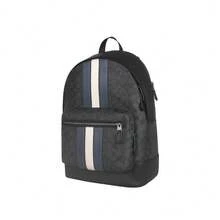 Ba lô nam Coach Varsity kẻ sọc CV922QBOH0 - Phối màu đen và xám CV922QBOH0 - Xem 3