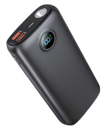 27000mAh Tragbare Powerbank mit Schnellladefunktion: Unterstützt 22,5W Schnellladung, kompatibel mit Typ-C Smartphones, LED Ladeanzeige, Hochleistungs-Powerbank mit Superschnellladefunktion, geeignet zum Aufladen von Smartphones/Android-Geräten, tragbare Notfall-Stromversorgung für den Outdoor-Einsatz, Frühlingsgeschenk