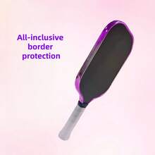 1pc Unisex Adult Pickleball Racket Edge Protector Tape, Tennis Racket Protective Sticker, Full Frame Bumper Guard, Anti-Scratch Durable Shock-Proof Transparent Solid Color Minimalist Invisible Adhesive Fit Racket Frame, No Residue, High Transparency TPU Material, Flexible Reinforced Protection, Simple Sports Style, Suitable For Pickleball, Tennis Training And Daily Play, Outdoor Competition - Multicolor - View 12