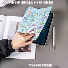 Ốp lưng bảo vệ Macaron Ocean Creature Y-Fold bằng acrylic trong suốt cao cấp. Tính năng: Thiết kế chân đế gập ba hình chữ Y, Chức năng tự động bật/tắt màn hình thông minh, Bảo vệ toàn diện, Chất liệu khung thân thiện với da, Khung chống rơi bằng túi khí, Chân đế đa góc, Mặt lưng acrylic trong suốt, Khe cắm bút tích hợp, Các đường cắt chính xác, Nhẹ và dễ mang theo. - Nhiều màu - Xem 3