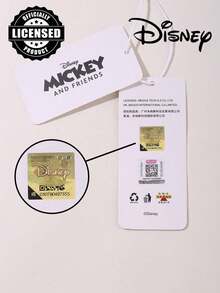 Disney 1件迪士尼正版米老鼠刺繡中性棒球帽，可調節戶外防曬休閒帽，適合春/秋季、旅行、海灘，Y2K風格可愛卡通返校帽 - 彩色 - 查看 6