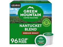 Green Mountain Coffee Roasters Nantucket Blend, Keurig Single-Serve  Pods, Medium Roast Coffee, 96 Count/Carton - Coffee Brown - View 1
