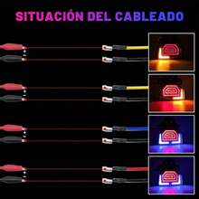Universal Bicycle Brake Light, Stop Light, Turn Signals, Waterproof Rear Brake Lamp - A - View 4
