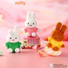 Miffy Colorful Series Plush Pendant – Toy Cute Rabbit Doll Keychain Decoration, Soft And Adorable Plush Charm, A Creative Gift Full Of Girly Sweetness - Multicolor - View 2