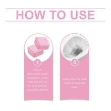 12pcs/24pcs Toilet Cleaning Effervescent Tablets, Toilet Cleaner, Deodorize, Prevent Yellowing, Odor Removal. 1 Tablet Dissolves Quickly, Easy To Use. Long-Lasting Cleaning Effect, Gentle And Non-Irritating, Protects Toilet Glaze. Mild Formula Suitable For Various Toilet Materials, (Random Delivery Of New And Old Models) - Powdery - View 4