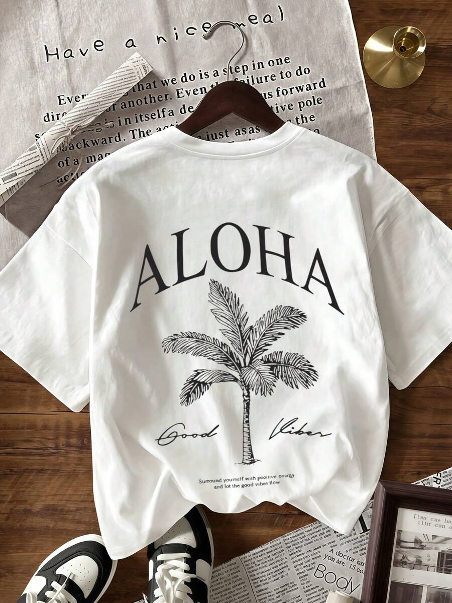Plus Size T-Shirts - White - View 1