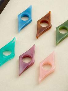5pcs Thumb-Sized Book Support Holder, Page Holder, School Supplies, Reading Aid, Student Book Accessories, Page Unfolder, Convenient Bookmarks, School Supplies, Back-To-School Season. - Multicolor - View 3