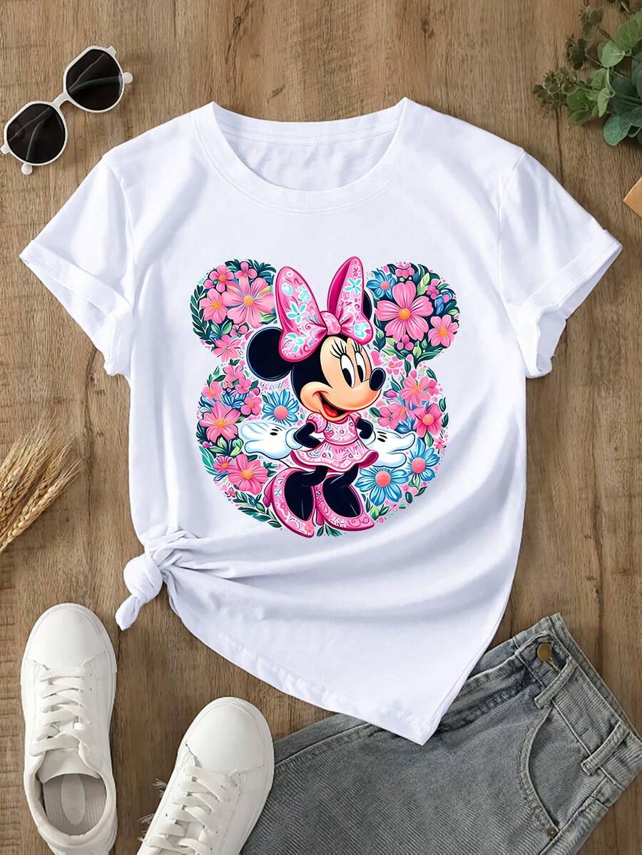 Women T-Shirts - 白色 - 查看 1