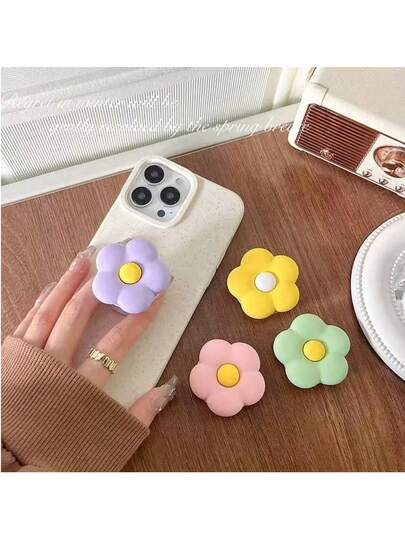 Cute Floral Phone Holder, Multi-Color Options, Fits All Phones, Extendable & Reusable, Portable, Suitable For Selfie, Video Watching And Daily Use, Great For Yourself Or As Gift For Friends