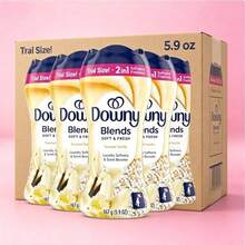 Flash Holiday Discount | Act Fast Before It's Gone | Great Home Cleaning Products Fabric Sottener Beads And FreshnessDowny Toasted Vanilla Scent Cost Effective-Blends Soft & Fresh In-Wash Laundry Scent Booster Beads 2-IN-1 BLISS |  Laundry Beads Blend Premium Scent And Softness For The Ultimate Feeling Of Tranquility - 5,9 ounce - Xem 1
