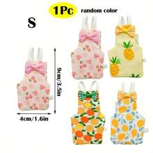 1pc Random Color Pet Bird Diaper Pants, Urine Pad, Poop Bag, Flight Suit For Pigeons & Parrots - 1PC - View 14