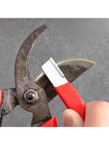 Professional Kitchen Knife Sharpener, Containing Tungsten, Diamond And Ceramic Sharpening Stones, Suitable For All Knife Types Including Knives, Scissors And Garden Shears - Multicolor - View 3