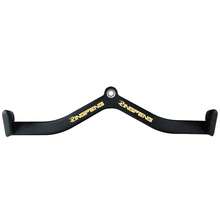 LINGPENG Back Pull Handle, Lat Pulldown, Cable Machine Rowing Attachment, Gym Equipment Set, PVC Dipped Back Training Handle - Multicolor - View 11