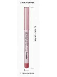 1pc Lip Pencil, Easy To Control And Apply, Suitable For Daily Makeup - A - View 10
