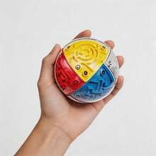 智慧迷宮旋轉注意力訓練 3D 球迷宮方塊 2x2 對戰方塊 兒童邏輯思考壓力緩解訓練 - 彩色 - 查看 7