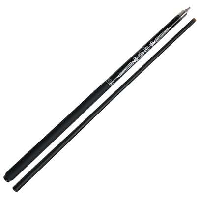 1/2 Split Glass Fiber Pool Cue Stick, 57.48" 19-21oz Billiard Cue With 13mm Tip For Beginner & Professional Players