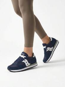 Saucony Jazz Original Men's Sneaker Navy & White S2044 - Navy/White - View 1