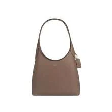 Bolso de hombro Coach Brooklyn de color liso para mujer CU068B4CBD - Gris piedra oscuro CU068B4CBD - Ver 9